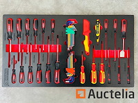 Stahltech 387-delig gereedschapswagen - afbeelding 11 van  24