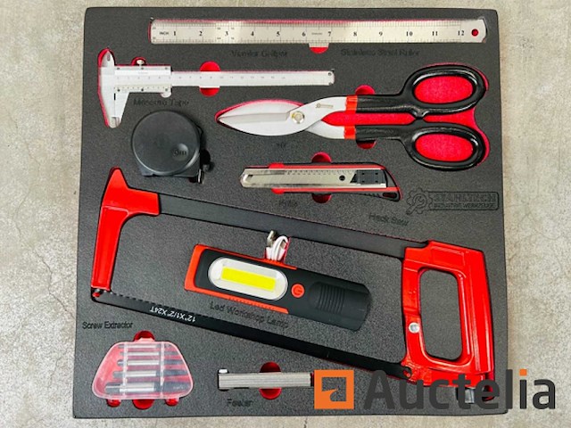 Stahltech 387-delig gereedschapswagen - afbeelding 13 van  24