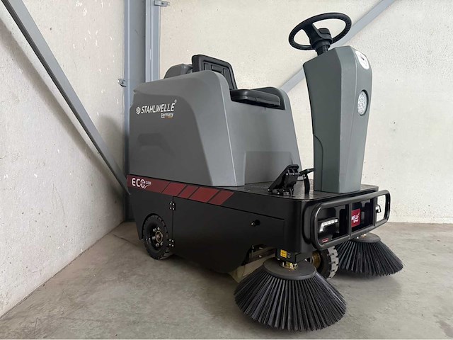 Stahlwelle ecoclean zelfrijdende veegmachine - afbeelding 1 van  30