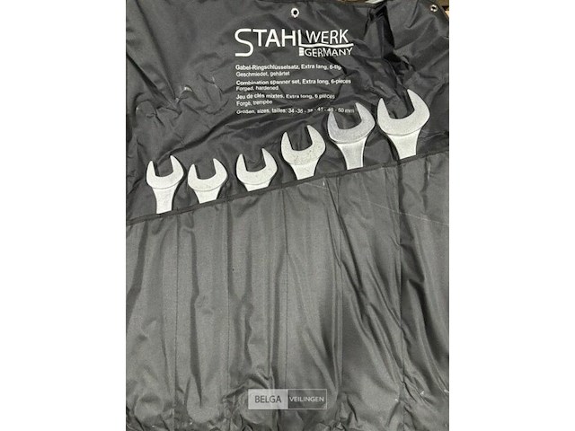 Stahlwerk heavy duty wrench set - afbeelding 3 van  4