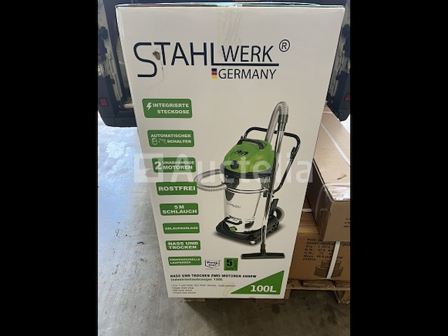 Stahlwerk stof en vloeistof zuiger 100 liter - afbeelding 3 van  4