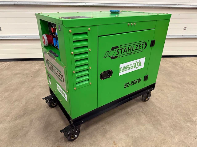 Stahlwerk sz-20k diesel generator stage v 20kva 230v/400v - afbeelding 5 van  12