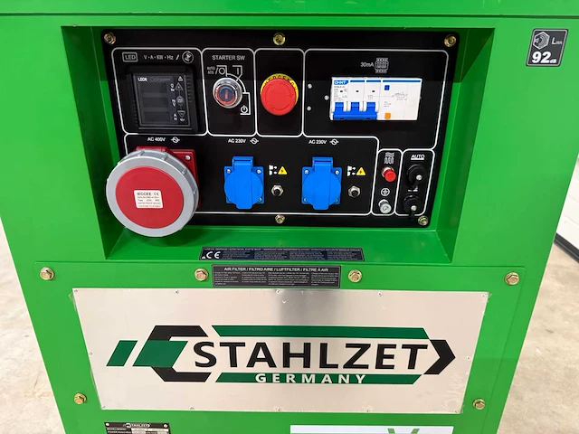 Stahlwerk sz-20k diesel generator stage v 20kva 230v/400v - afbeelding 7 van  12