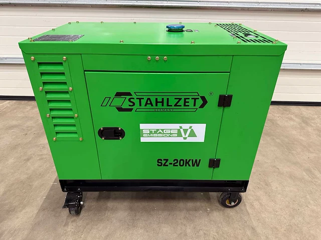 Stahlwerk sz-20k diesel generator stage v 20kva 230v/400v - afbeelding 8 van  12