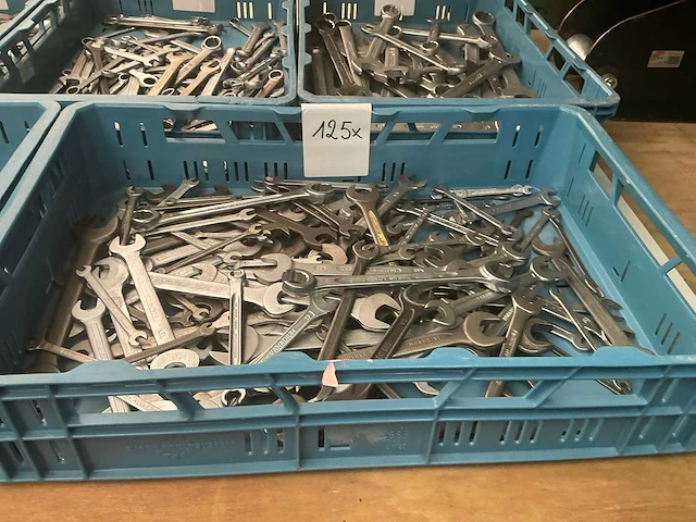 Stahlwille en elora grote partij steek-en ringsleutels - afbeelding 2 van  9