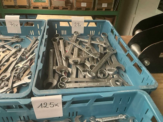Stahlwille en elora grote partij steek-en ringsleutels - afbeelding 3 van  9