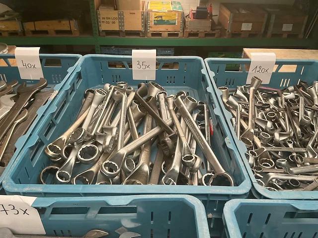 Stahlwille en elora grote partij steek-en ringsleutels - afbeelding 7 van  9