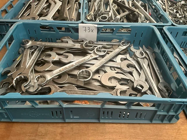 Stahlwille en elora grote partij steek-en ringsleutels - afbeelding 9 van  9