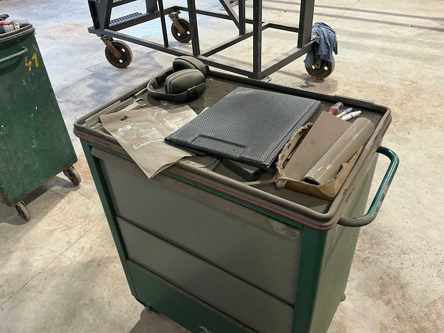 Stahlwille gereedschapswagen met inhoud - afbeelding 2 van  6