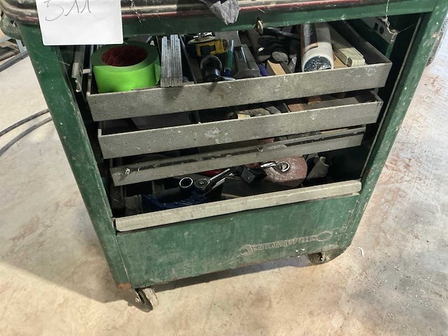 Stahlwille gereedschapswagen met inhoud - afbeelding 4 van  4