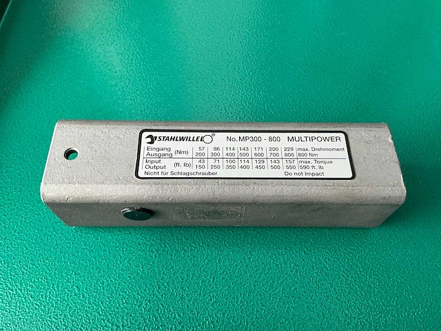 Stahlwille mp300-800 krachtvermeerderaar - afbeelding 6 van  7