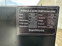 Stahlworks - 2024 - sw-51 - hydraulische slangenpers - afbeelding 6 van  14