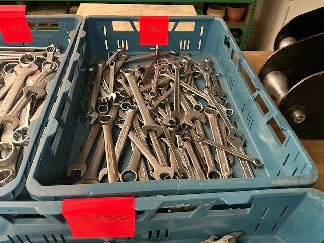 Stahwille, walter en elora grote partij steek-en ringsleutels - afbeelding 3 van  8