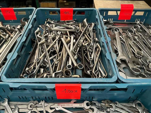 Stahwille, walter en elora grote partij steek-en ringsleutels - afbeelding 4 van  5