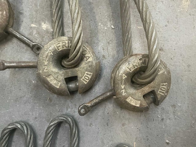 Staken hijskabels (9x) - afbeelding 5 van  7