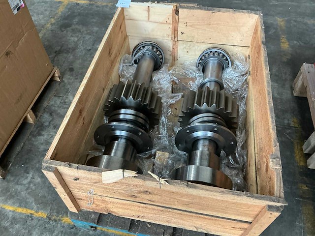 Stalen assen (2x) - afbeelding 1 van  1