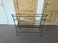 Stalen bankje - afbeelding 2 van  2