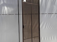 Stalen binnendeur met glaslatten - afbeelding 1 van  5