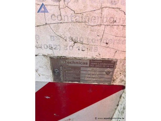 Stalen container technicas - afbeelding 2 van  3