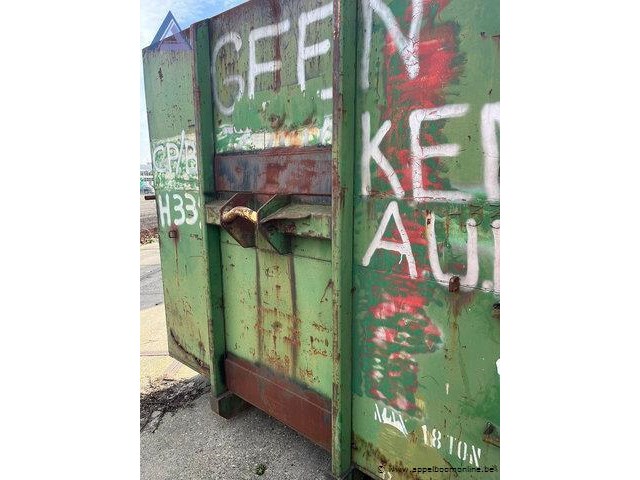 Stalen container - afbeelding 1 van  3