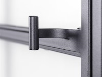 Stalen deur met 6-glasverdeling - linksdraaiend - afbeelding 3 van  6