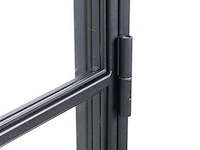 Stalen deur met 6-glasverdeling - linksdraaiend - afbeelding 4 van  6