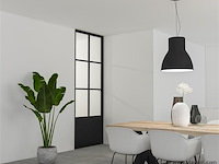 Stalen deur met 6-glasverdeling - linksdraaiend - afbeelding 2 van  6