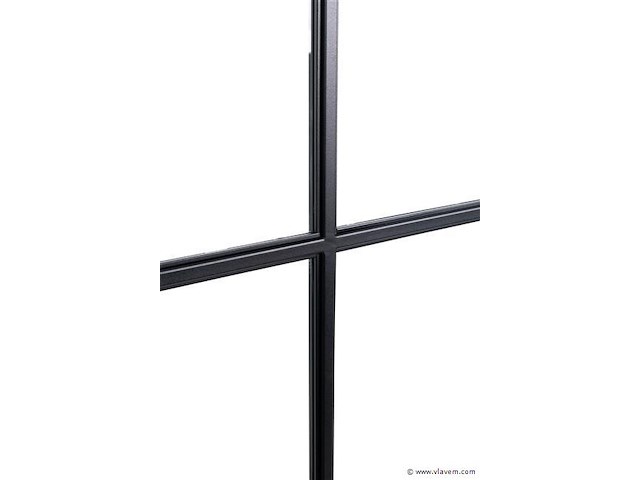 Stalen deur met 6-glasverdeling - rechtsdraaiend - afbeelding 5 van  6