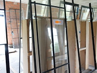 Stalen deur met glas - afbeelding 2 van  2