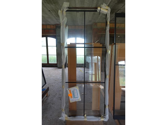 Stalen deur met glas - afbeelding 2 van  4
