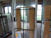 Stalen deur met glas - afbeelding 3 van  4