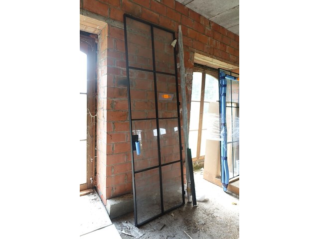 Stalen deur met glas - afbeelding 2 van  3