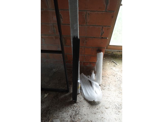 Stalen deur met glas - afbeelding 3 van  3