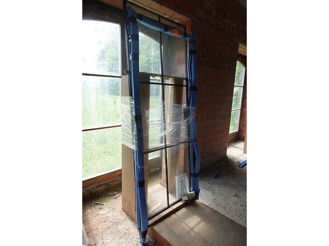 Stalen deur met glas - afbeelding 2 van  3
