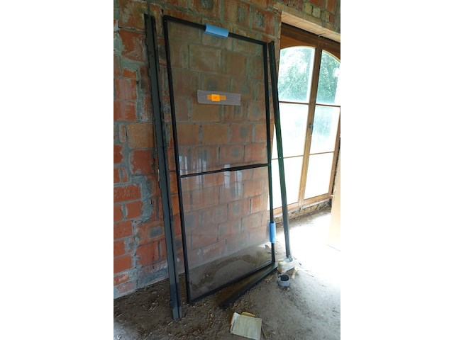 Stalen deur met glas - afbeelding 2 van  2