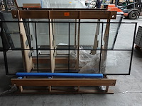 Stalen deur met glas - afbeelding 1 van  3