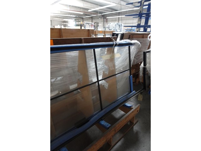 Stalen deur met glas - afbeelding 3 van  4