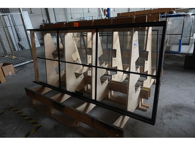 Stalen deur met glas - afbeelding 3 van  3