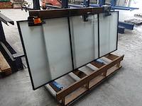 Stalen deur met melkglas - afbeelding 2 van  3