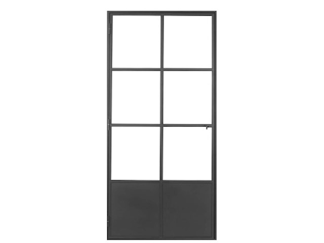 Stalen deur zwart r - afbeelding 1 van  6