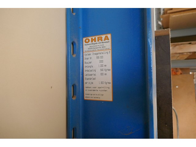 Stalen draagarmrek ohra - afbeelding 4 van  4