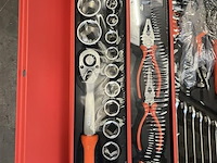 Stalen gereedschapskist met 85 stuks gereedschap - afbeelding 2 van  7