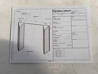 Stalen harmonicadeur - afbeelding 6 van  8