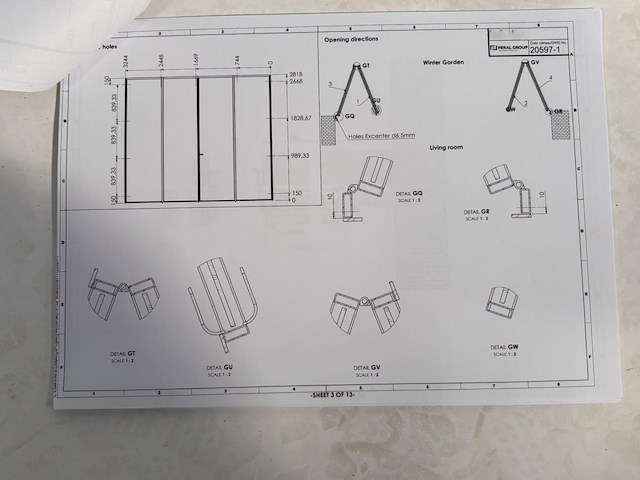 Stalen harmonicadeur - afbeelding 8 van  8