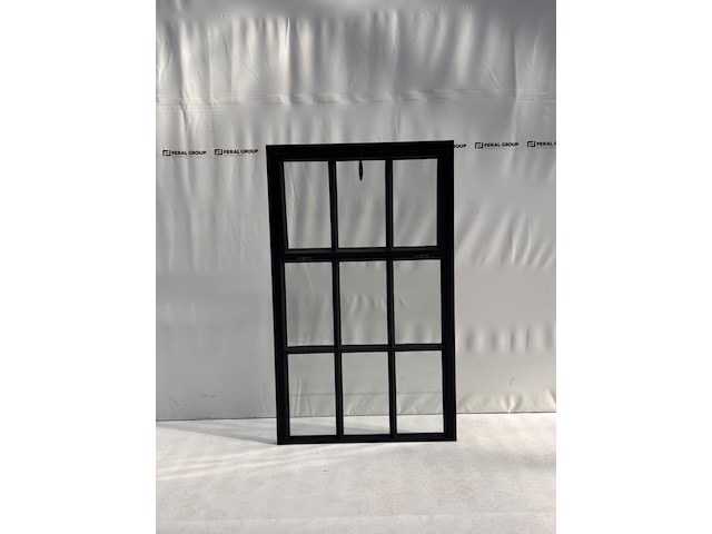 Stalen kipraam - buitenschrijnwerk - afbeelding 1 van  6