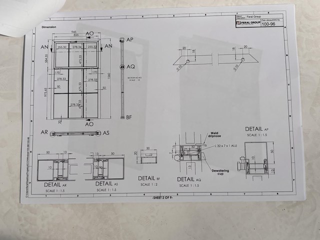 Stalen kipraam - buitenschrijnwerk - afbeelding 6 van  6