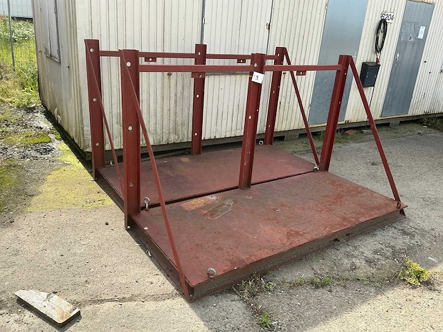Stalen opslagframes (2x) - afbeelding 1 van  4