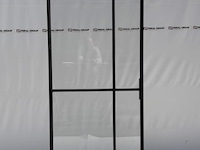 Stalen pivoterende deur afgemastikeerd - afbeelding 1 van  7