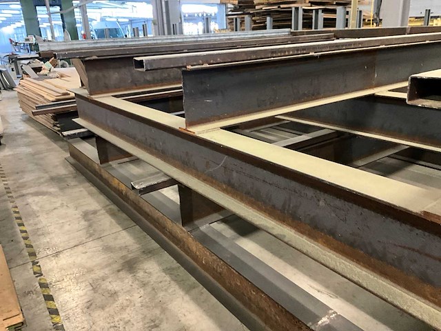 Stalen poutrellen constructie (2x) - afbeelding 3 van  8