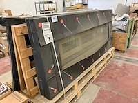 Stalen raamkozijn met dubbel glas (4x) - afbeelding 1 van  2